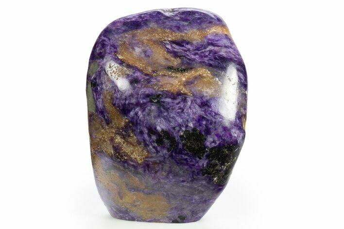 Free-Standing, Polished Purple Charoite - Siberia #312012